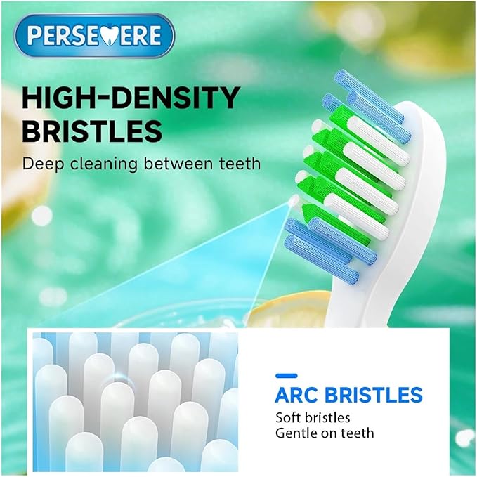 Replacement Brush Heads Compatible for SU50 Electric Toothbrush Head(16PcsPack)