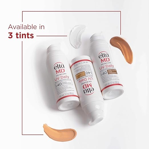EltaMD UV Daily Face Sunscreen with Transparent Zinc Oxide and Hyaluronic Acid Moisturizes and Protects Great for Dry Combination and Normal Skin