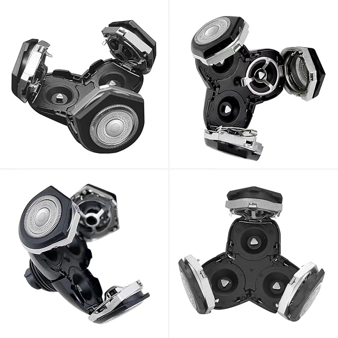 RQ12 Complete Replacement Shaver Head Assembly for Phi-lipss No-relcoo RQ12 1250X 1255X 1260X 1280X 1290X 8000X S9000