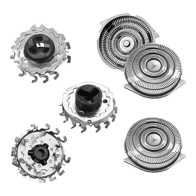 HQ9 Replacement Heads for Philips Norelco Shaver Series 8100/8200/9100/AT920/AT928 Electric Shaver High Precision Replacement Razor Blades (Free Cleaning Wipes+Brushes)