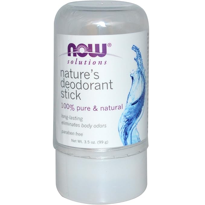 Now Foods Nature's Deodorant Stick - 3.5 oz. 6 Pack