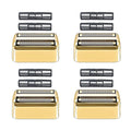4 Pcs Replacement Foil and Cutters Compatible with BaBylissPRO Double Foil Shaver Replacement Foil Compatible with FXFS2 Shaver (Gold)