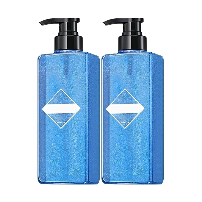 Quatrel Aquablue Body WashBody Wash Men MoisturizingDeep Cleansing Pore Care Moisturization (2pcs)