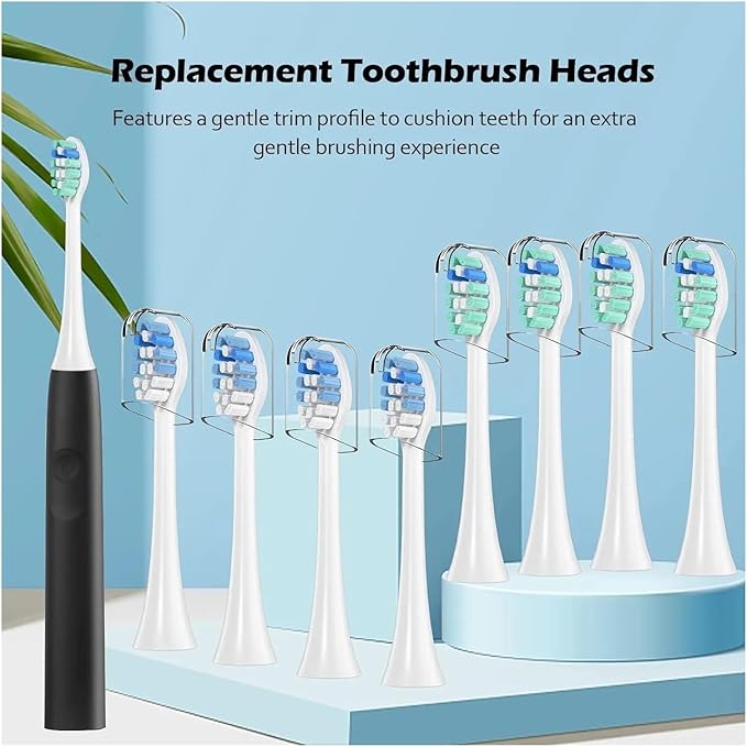4-16pcs Toothbrush Replacement Heads Compatible with PH Replacement Heads Electric Brush Head for 4100 5100 6100 9023(Blue-16pcs)