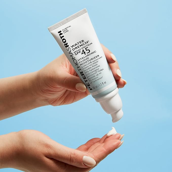 Peter Thomas Roth | Water Drench Broad Spectrum SPF 45 Hyaluronic Cloud Moisturizer (Pack of 2)