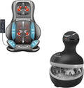 COMFIER Neck and Back Massager with HeatShiatsu Massage Chair Pad Portable with Compress Electric Scalp Massager Waterproof Electric Scal with Mutlti-Modes Vibration Handheld Portable Head Scratch