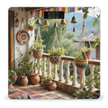 Boho Accent Weight Scale Large Digital Bathroom Scales with Bright LED Display Non Slip Digital Scale and Step On Fashion Weighing Machine for Body