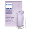 Philips Sonicare Compact Flosser 1000 Portable Water Flosser with 3 Flossing Modes IPX7 Waterproof Oral Irrigator Travel Friendly Purple Model HX3333/23