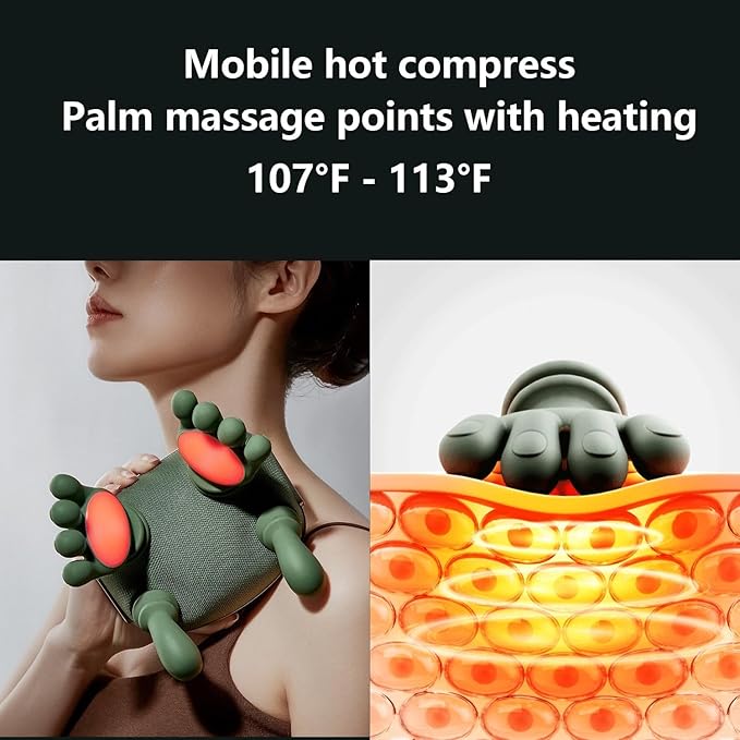 [Sale] Neck and Back Massager with Heat &amp 4D Kneading Siasoo and Shiatsu Deep Tissue Wireless Massager for Shoulder Cervical Pain Relief Portable Rechargeable (Updated 2026 Version) As Seen On T