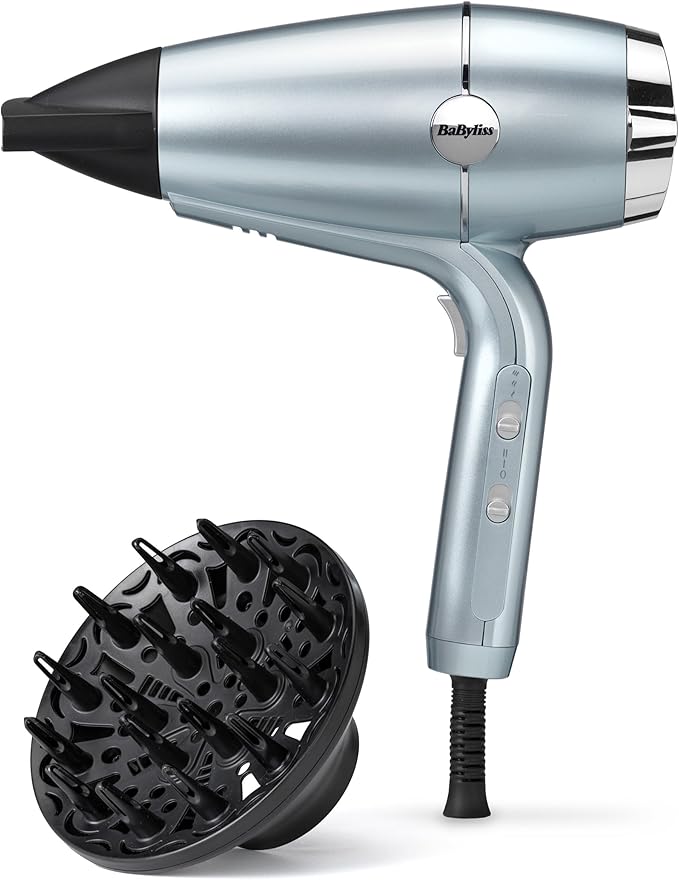 BaByliss Hydro-Fusion Haartrockner mit Advanced Plasma Ionen-Technologie D773DE