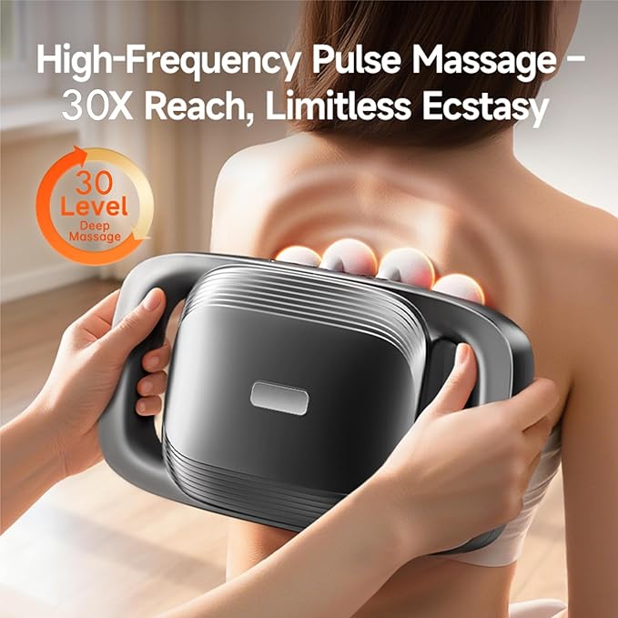 16 Head Massage Gun Deep Tissue 16-Drive 8-Head Massage Gun Set with 30 Levels &amp 3Modes for Thighs Arms Waist