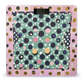 Beautiful Polka Dot Bathroom Scale for Body Weight 400 Lb Weight Scale with High Precision Sensors Tempered Glass Highly Accurate Digital Weighing Machine for People