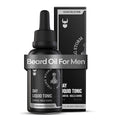 The Beard Struggle - Day Liquid Tonic Beard Oil - Silver Collection (Viking Storm) - Beard Oil for Men - Moisturize Softens Hair Reduces Itch - Day Time Beard Growth Oil (1 Fl oz)