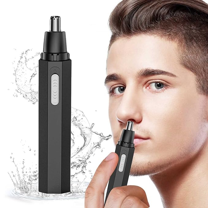 High Frequency Machine Electric Nose Ear Hair Trimmer Remover Men Rechargeable Usb Electric Men'S Nose Hair Nose Hair Trimmer Mini Skin Care Machine for Face