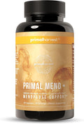 Primal Harvest Meno+ Menopause Support with Saffron &amp Chinese Herbs Support Mood Menopausal Symptom Relief &amp General Well-Being (1 Pack)
