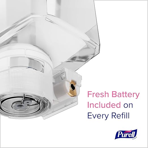PURELL ES10 Sanitizer Starter Kit Automatic Graphite Dispenser with 1200 mL PURELL Advanced Hand Sanitizer Foam Refill (Pack of 1) - 8353-1G