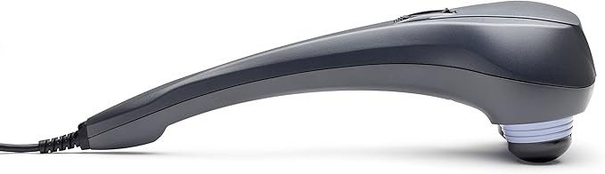 Thumper Sport Percussive Massager - Deep Tissue Home use Massage for Muscles Back Shoulders Neck Legs arms. Portable Therapy Action Electric Handheld Massager with Long Handle