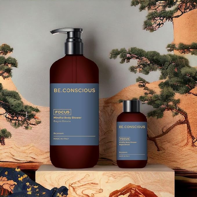 Be Conscious Focus Mindful Body Wash Shower Gel by Barex Italiana (500ml)