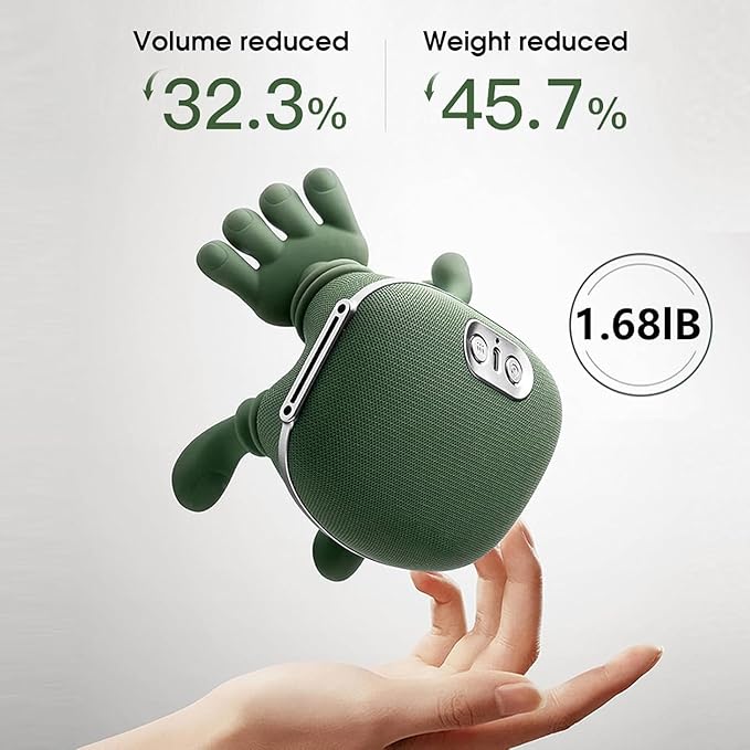 Bionic Heated Massager 2026 New Portable Neck and Back Massager Electric Deep Tissue 4D Kneading Massage for Shoulder Back Neck Leg