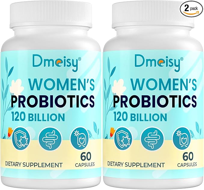 120 Billion CFU Probiotic - Menopause Support Probiotics for Women Natural Menopause Probiotic Supplement for Hot Flashes Night Sweats Mood Swings Hormone Balance Gut &amp Immune Health- 120 Caps