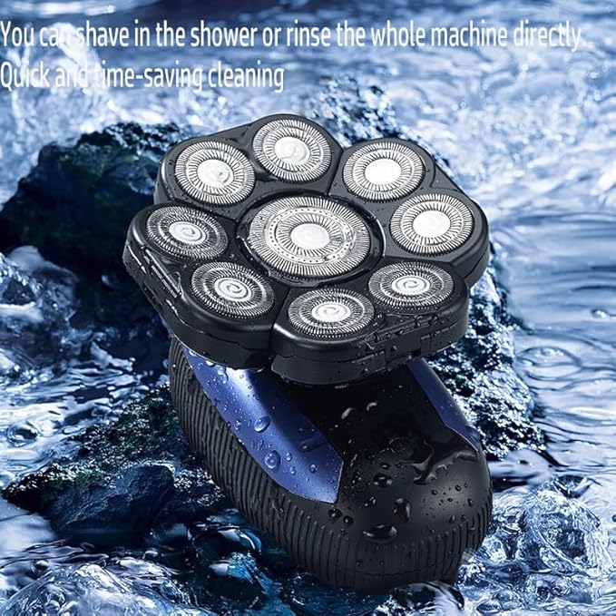 Head Shaver for Men Rechargeable All in One Hair Trimmer for Men Grooming Kit Electric Beard Trimmer Facial Body Eyebrow Nose Ear Trimmer