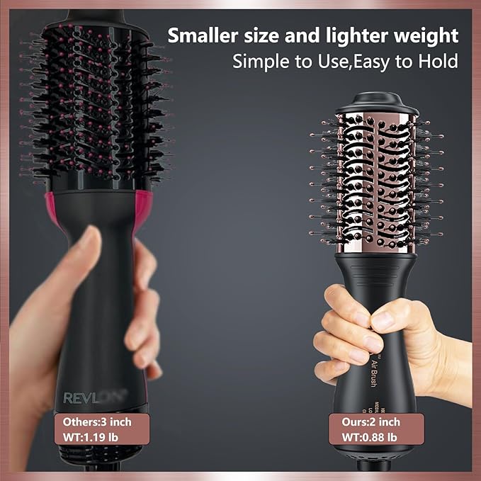 Travel Hair Dryer and Dual Voltage Hair Dryer Brush