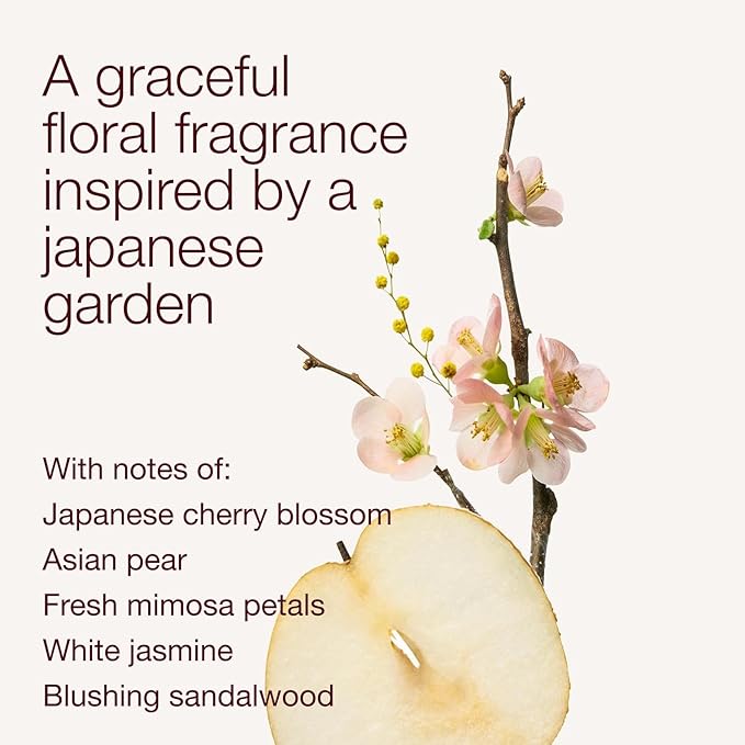 Bath &amp Body Works Japanese Cherry Blossom Gift Set with Body Wash Fine Fragrance Mist Lotion &amp Hand Cream – Personal Care Collection for Gifting or Individual Use Iconic Floral Scent - 1 P
