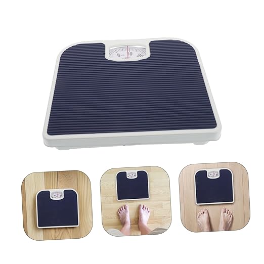 Mechanical Bathroom Scale Analog Measurement Tool Stylish Design for Monitoring and Robust Structure