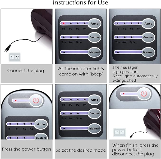 KOTEK Foot Massager Machine Shiatsu Foot &amp Calf Massager w/ 3 Massage Modes Remote Control Electric Deep Kneading Rolling Scraping Massage for Leg/Arm/Ankle Increase Blood Circulation (Burgund