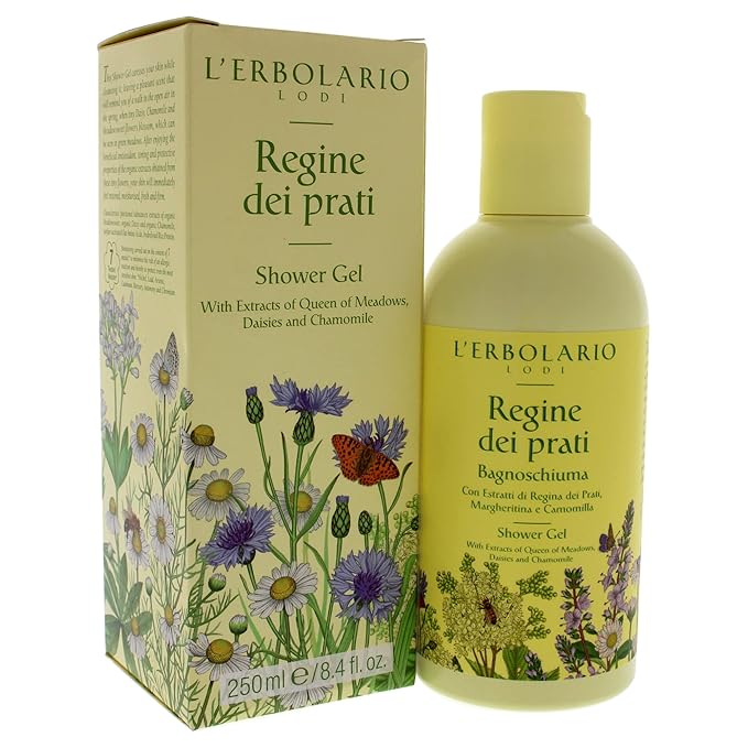 L'Erbolario Queen of the Meadows Shower Gel Shower Gel Women 8.4 oz (Pack of 2)