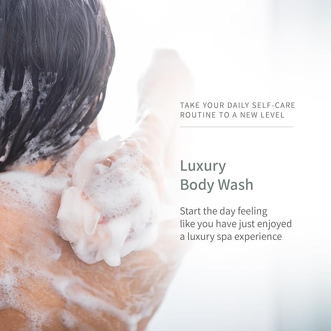 European Spa Source Luxury Body Wash Orange Blossom and Geranium Refreshing Bath and Shower Gel Cleanser 22 fl oz.