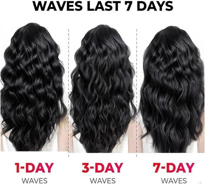 Negative Ionic Technology Curling Iron Quickly Creating Smooth Waves French Egg Curling Hair Styling Tool(Pink)