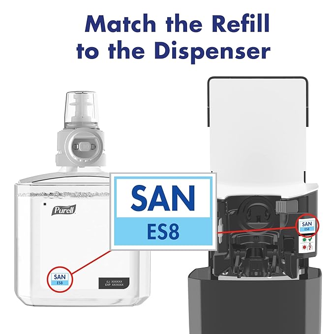 Purell Advanced Hand Sanitizer Gentle &amp Free Foam ES8 Refill Fragrance Free 40.6 Oz Pack of 2