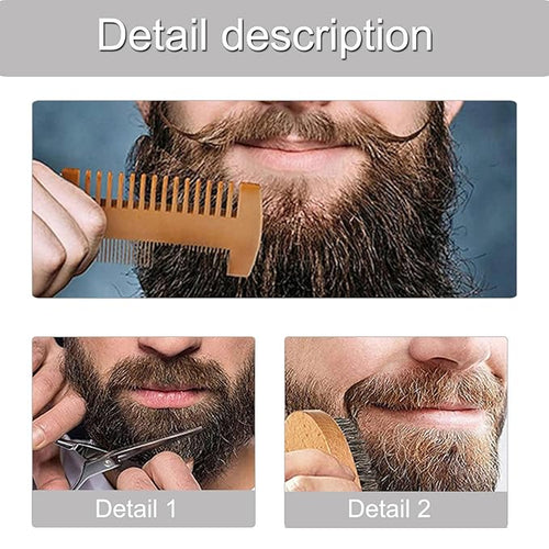 2/3/9Pcs Men's Grooming Essential Beard Care Set Unique Grooming Accesories Adult Him Husband Boyfriend Son Dad