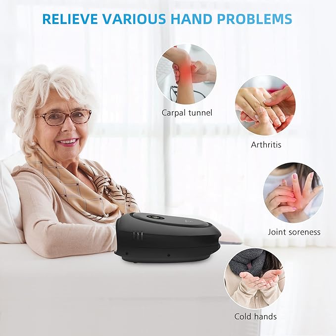 COMFIER Back Massager with Heat Hand Massager