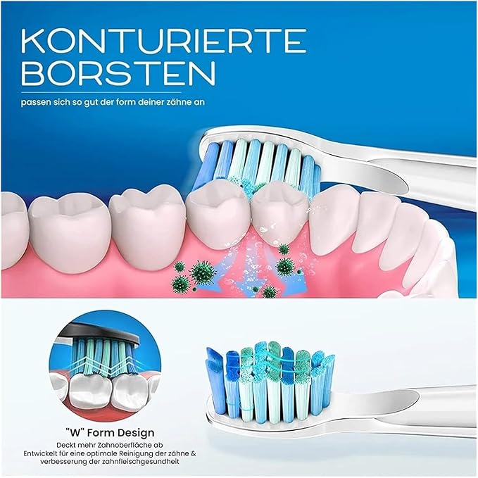 20 Pcs Toothbrush Heads Head Work Compatible for P11(20 PCS White)