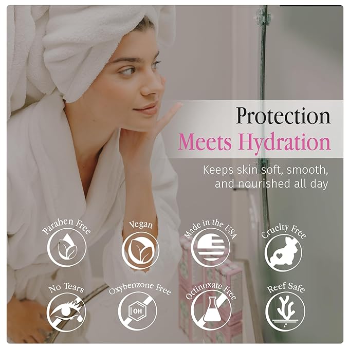 PoolBar Mineral Face Sunscreen Cream for Women and Men Sun Care SPF 50 Hydrating Mineral Vitamin C E and Ceramide Non Scented Water Resistant Sunscreen Blue Light Protection - 50ml (Pack of 3)