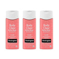Neutrogena Body Clear Acne Body Wash Pink Grapefruit - Salicylic Acid Formula for Breakout Treatment Exfoliating Cleanser for Clear Skin 8.5 fl. oz. Bottle 3-Pack