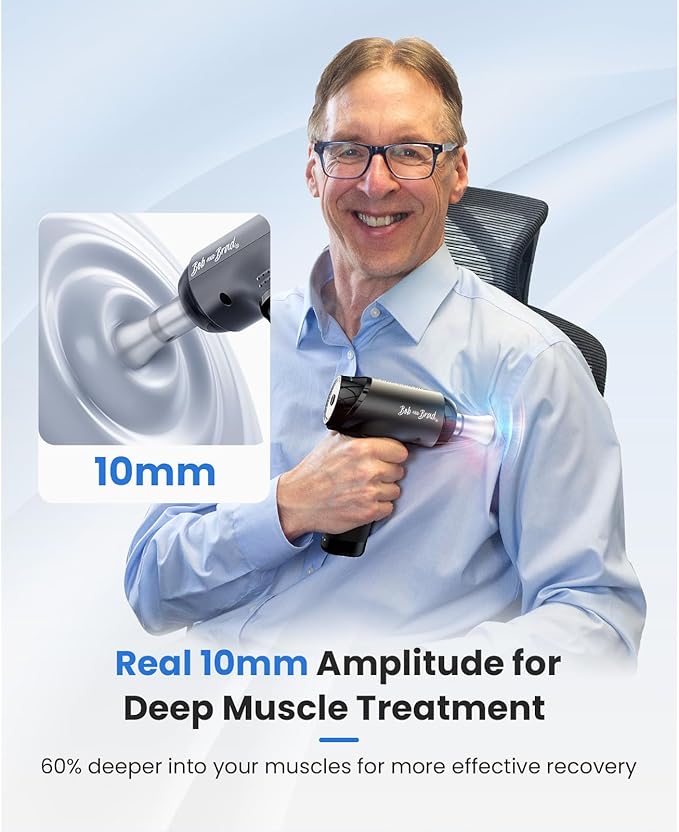 BOB AND BRAD T2 Max Massage Gun and TheraPanel 4-Head Massage Gun