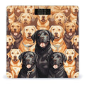 Labrador Retriever Dogs Scale for Body Weight High Precision Digital Weight Scales with LCD Display Anti-Slip Sturdy Slim Tempered Glass Bathroom Scale for Home Use