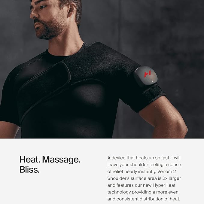 Hyperice Venom 2 - Advanced Heat + Vibration Wrap (Right Shoulder)