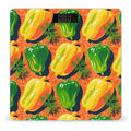 Dill Pickles Print Weight Scale Large Digital Bathroom Scales with Bright LED Display Non Slip Digital Scale and Step On Fashion Weighing Machine for Body