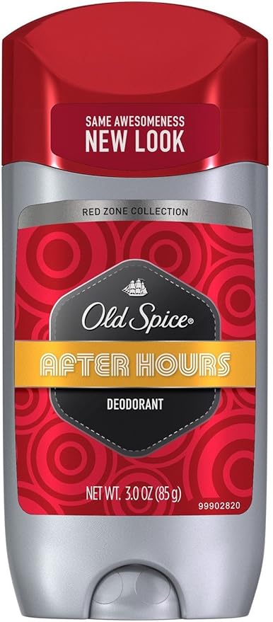 Old Spice Red Zone Deodorant Solid After Hours 3 oz (Pack of 10)