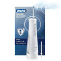 Oral-B Water Flosser Advanced Cordless Portable Oral Irrigator Handle with 2 Nozzles