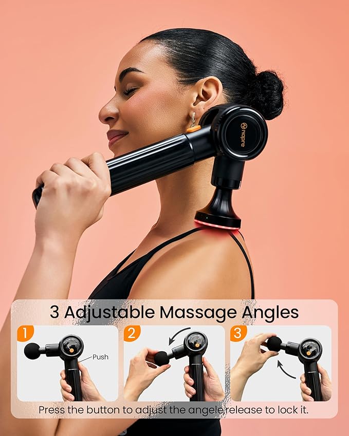 NAPRE Foldable Massage Gun and Massage Gun with Heat