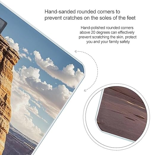 Arches National Park Scale for Body Weight Smart Scales Digital Bathroom Scale High Precision Weighing Scales with Large Display Weighing Machine for People