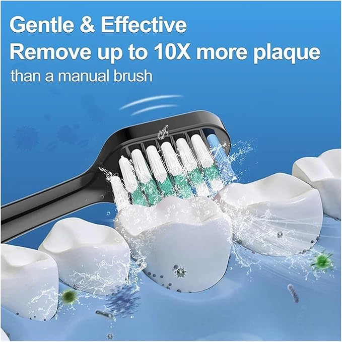Replacement Toothbrush Heads Electric Tooth Brush(5 PCS WT)
