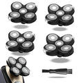 Pro 5 Replacement Blades for Freebirds Flexing Series Bald Head Shavers Blades Refills with Precision and Comfort Shave(Pack of 4)