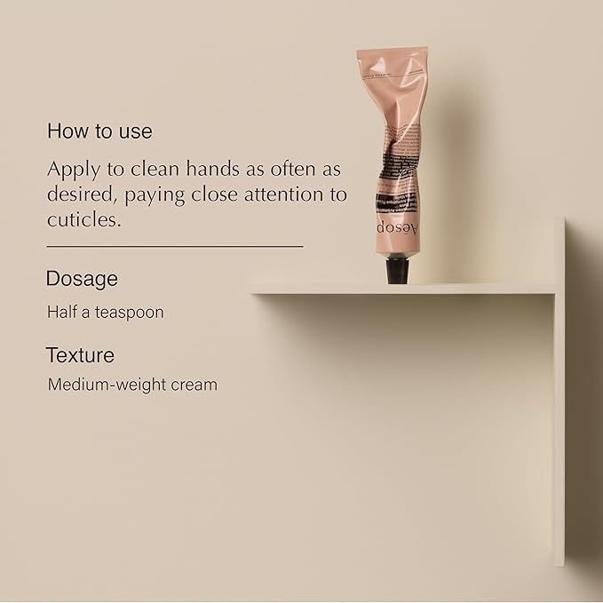 Aesop Resurrection Aromatique Hand Wash + Hand Balm Set | Cleansing Skin Softening Hydrating | 16.9 oz + 2.6 oz