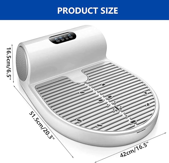 1350W Full Body Dryer Body Hair Dryer After Shower for Bathroom Waterproof Body &amp Foot Dryer with 3 Towel All-Round Quick-Drying for Home or Swimming Pool (with Weight Scale)